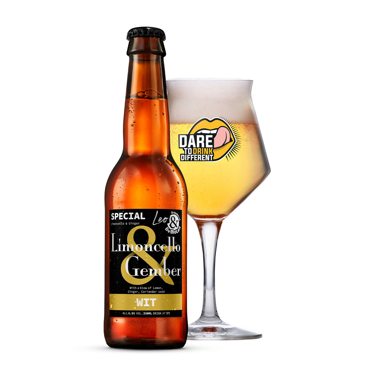 De Molen Limoncello& Gember Fles 33cl