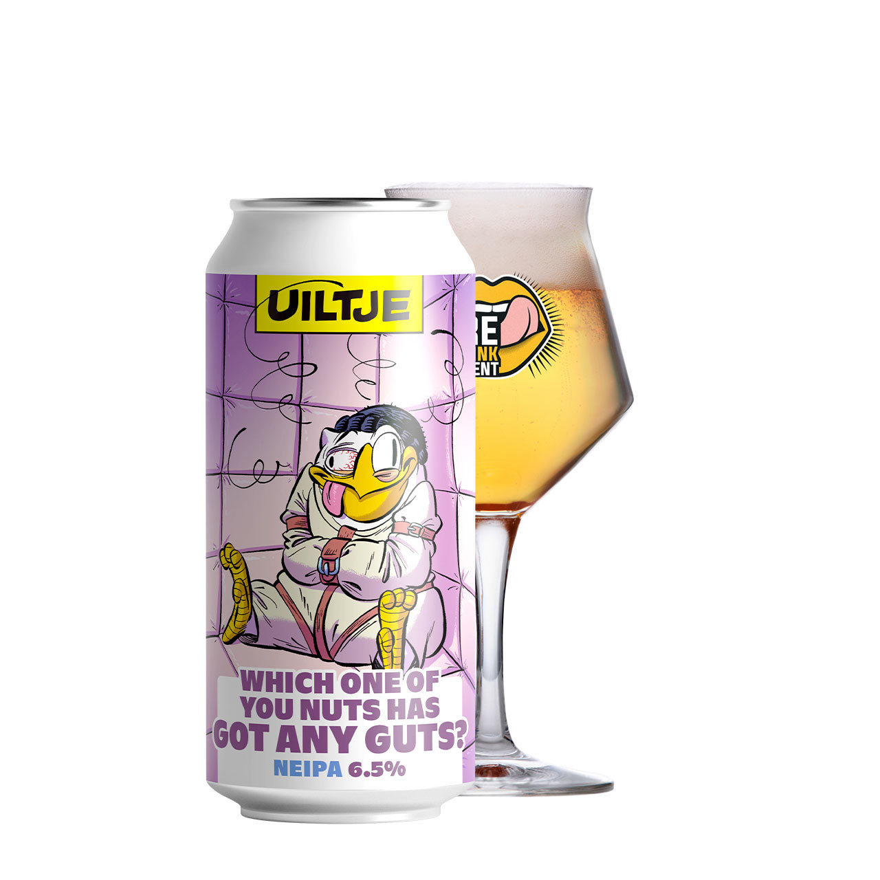 Uiltje Which One Of You Nuts Has Got Any Guts℃ blik 44cl