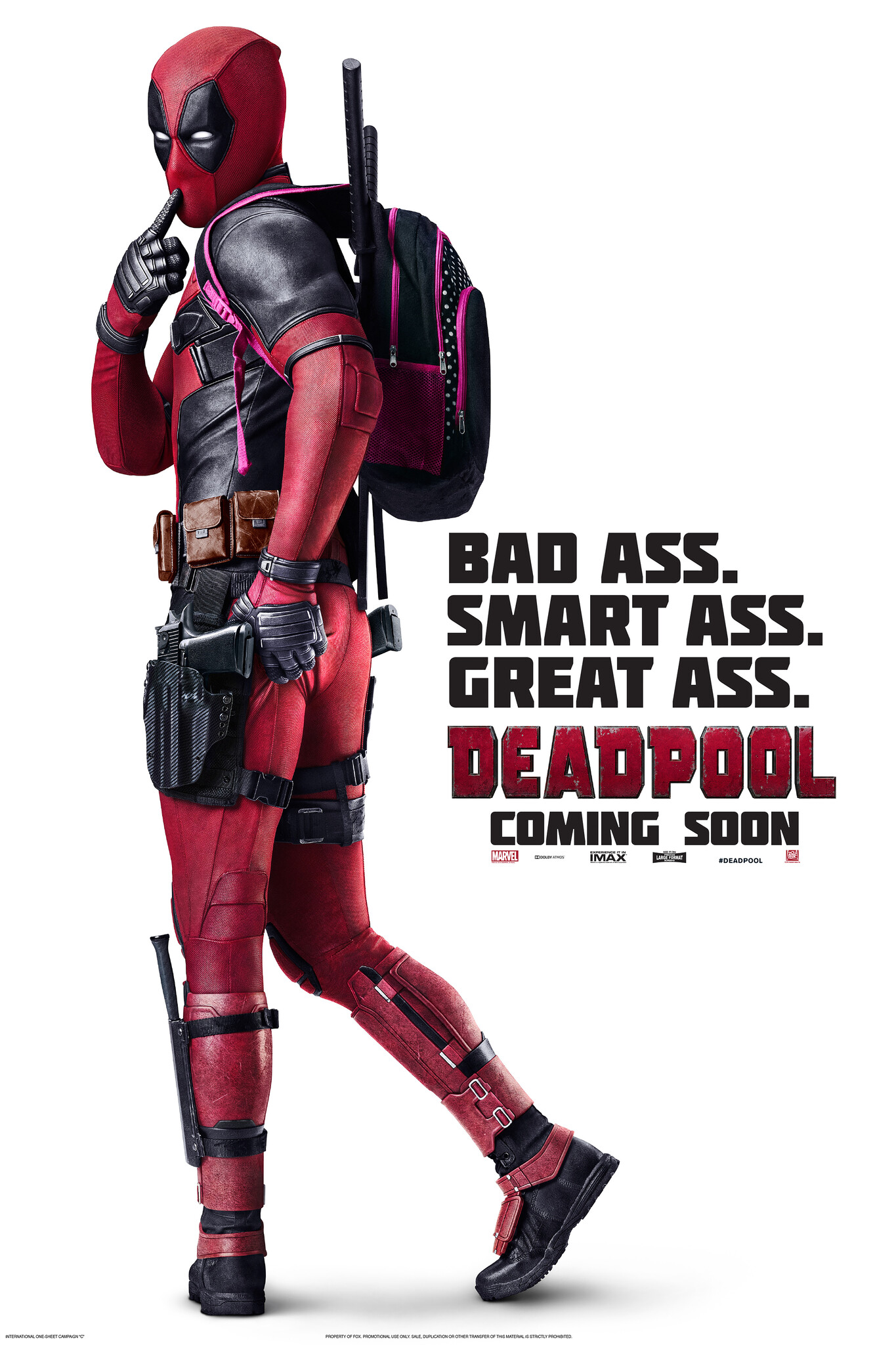 Karo-art Poster-Deadpool, Originele Filmposter, Premium Print, Professioneel Fotopapier