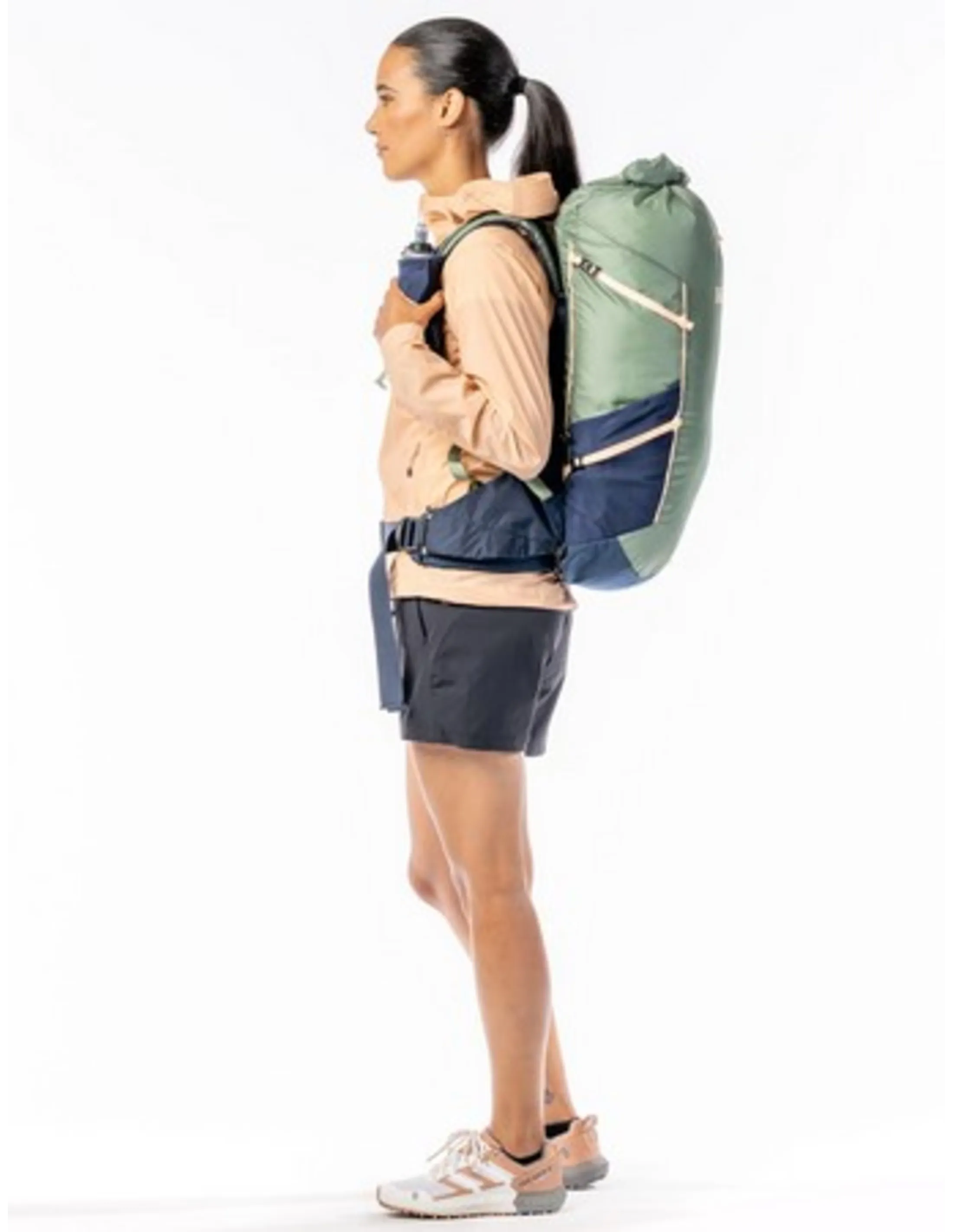 BACH Molecule 30L Hiking Rugzak (Maat - L, Kleur - Sage Green / Midnight Blue)