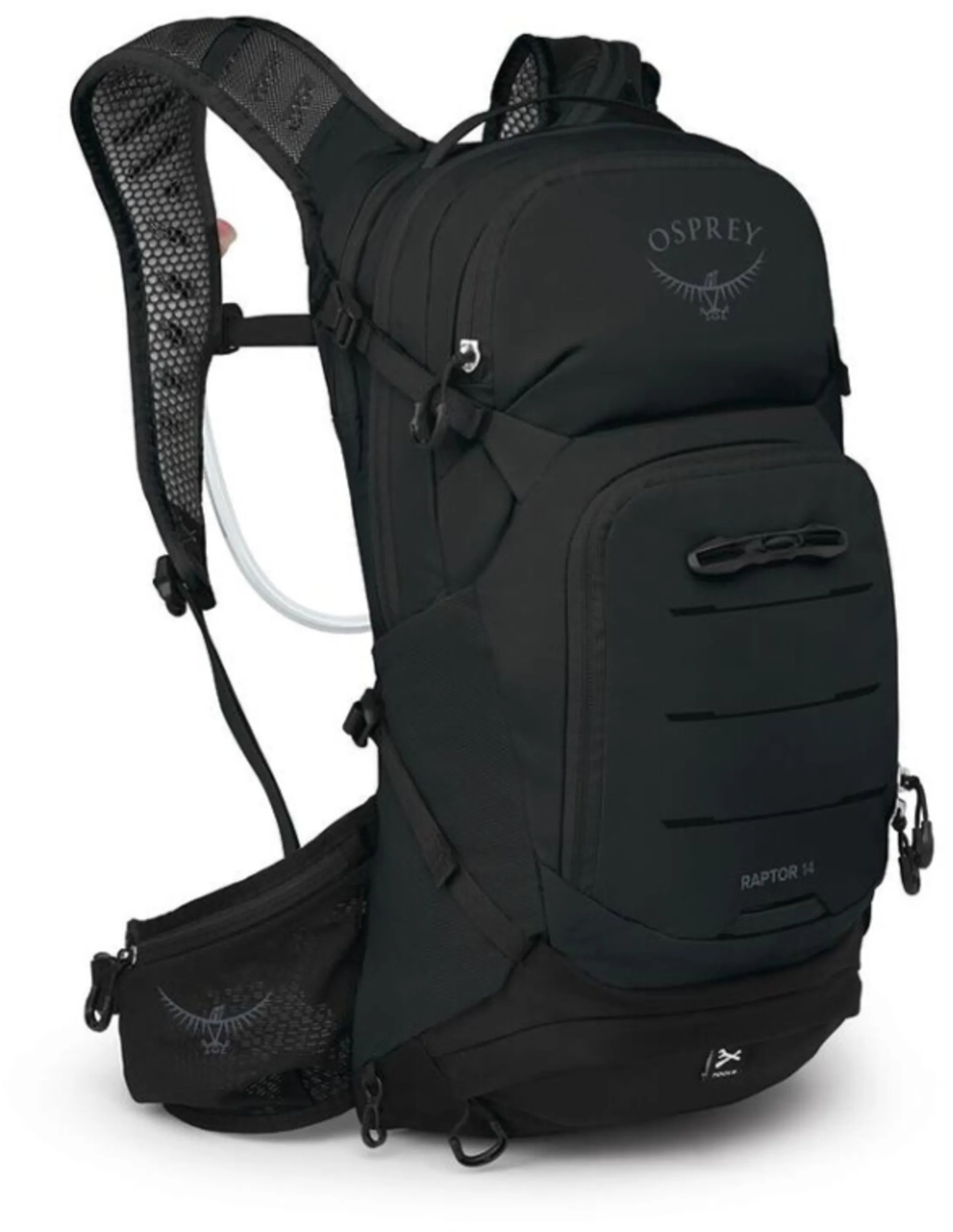 Osprey Raptor 14L Rugzak Heren Mountainbike (Maat - OS, Kleur - Black)