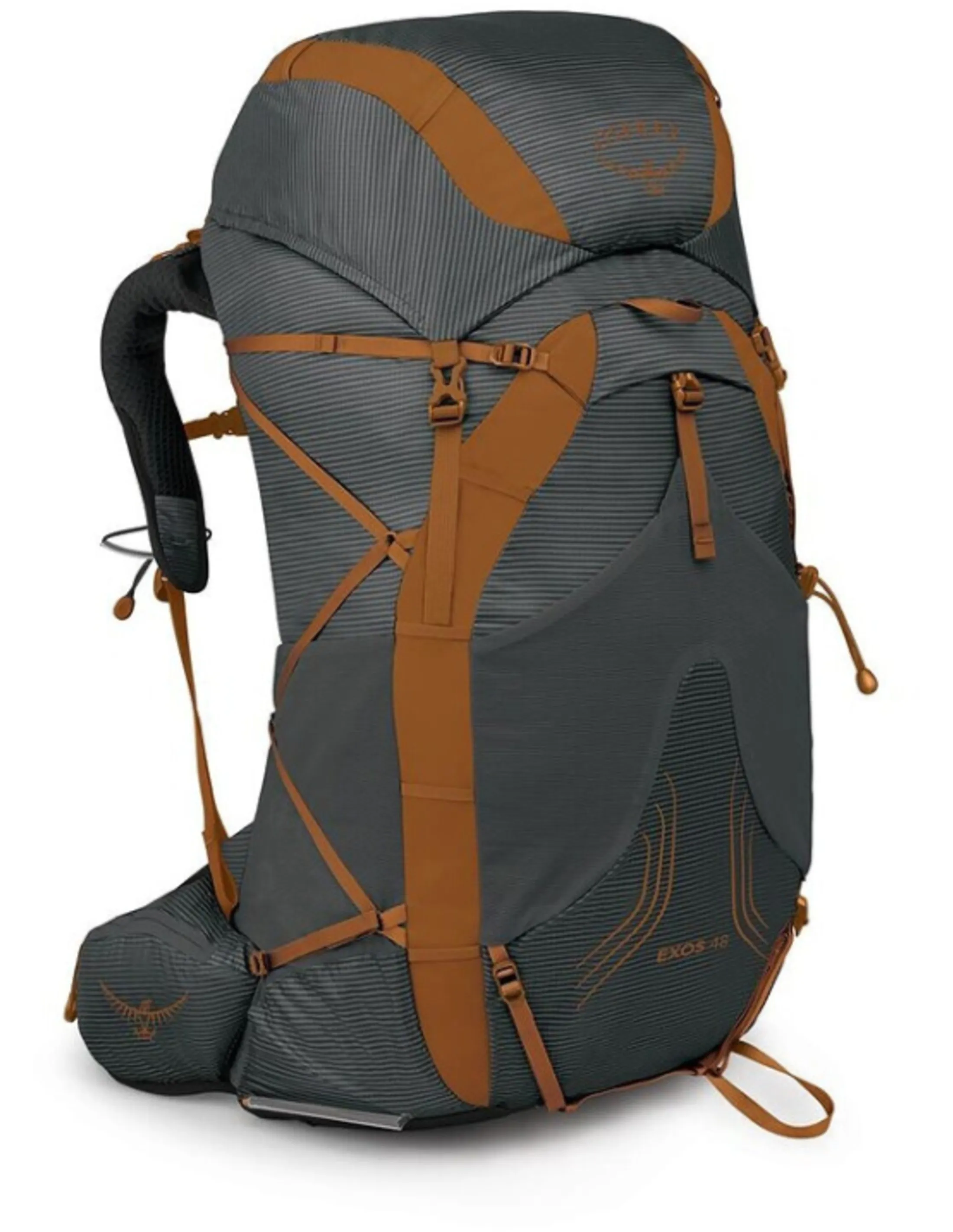 Osprey Exos 48L Rugzak Heren (Maat - L/XL, Kleur - Dark Charcoal Grey)
