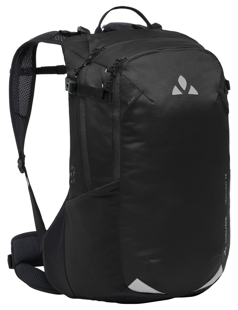 Vaude Fietsrugzak Trailvent 15 Black
