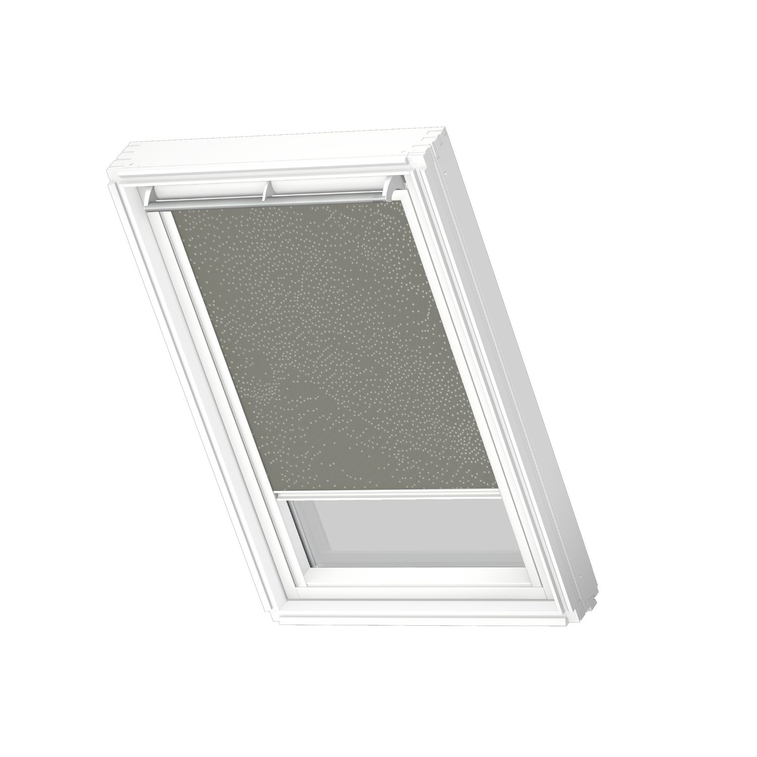 VELUX Manueel Verduisterend Dakraam Rolgordijn White Line Dkl Ck02 4575swl Groen