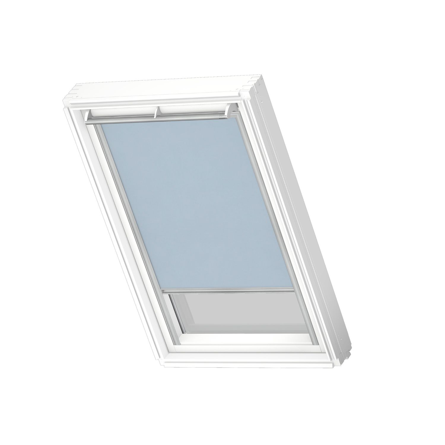 VELUX Manueel Lichtdoorlatend Dakraam Rolgordijn Rfl Ck02 4166s Lichtblauw