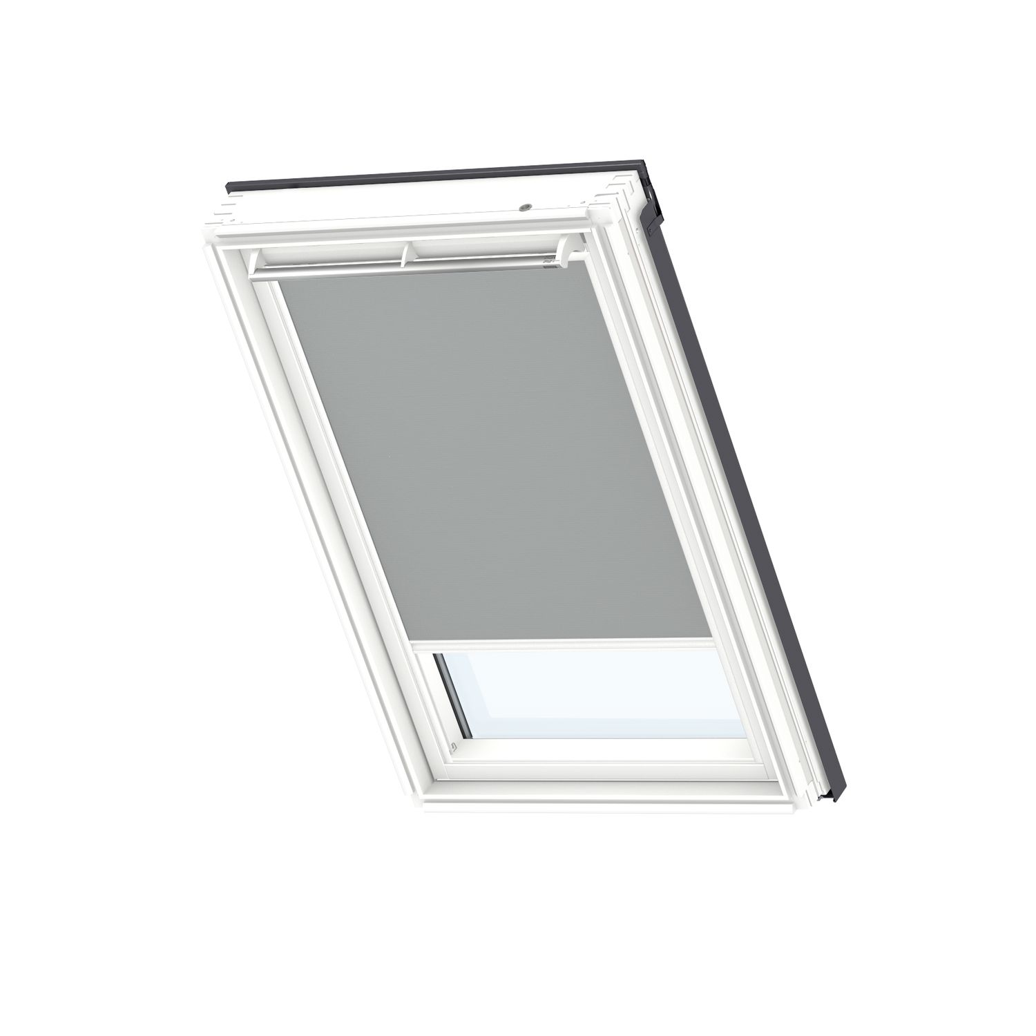 VELUX Manueel Verduisterend Dakraam Rolgordijn White Line Mk04 0705swl