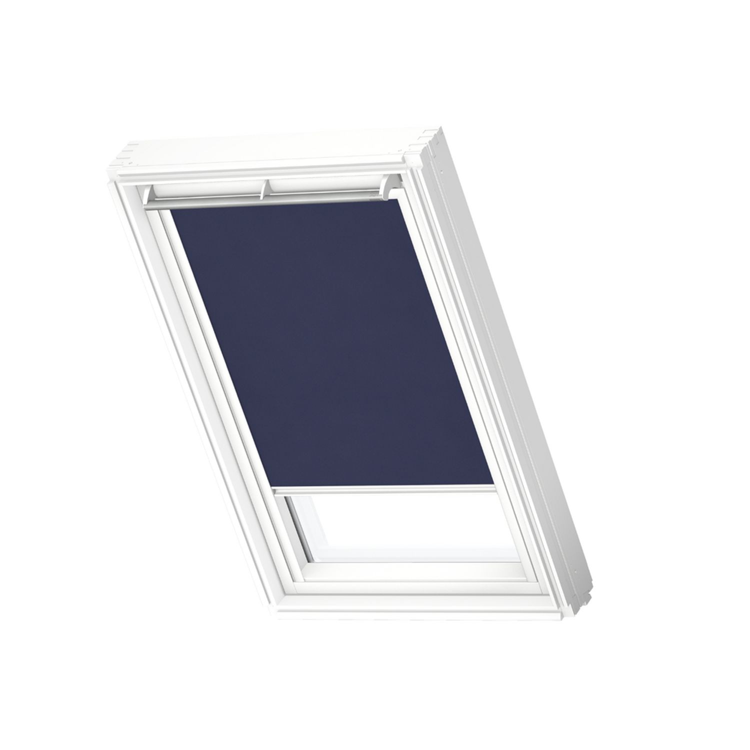 VELUX Manueel Lichtdoorlatend Dakraam Rolgordijn Rfl Pk08 9050swl Donkerblauw