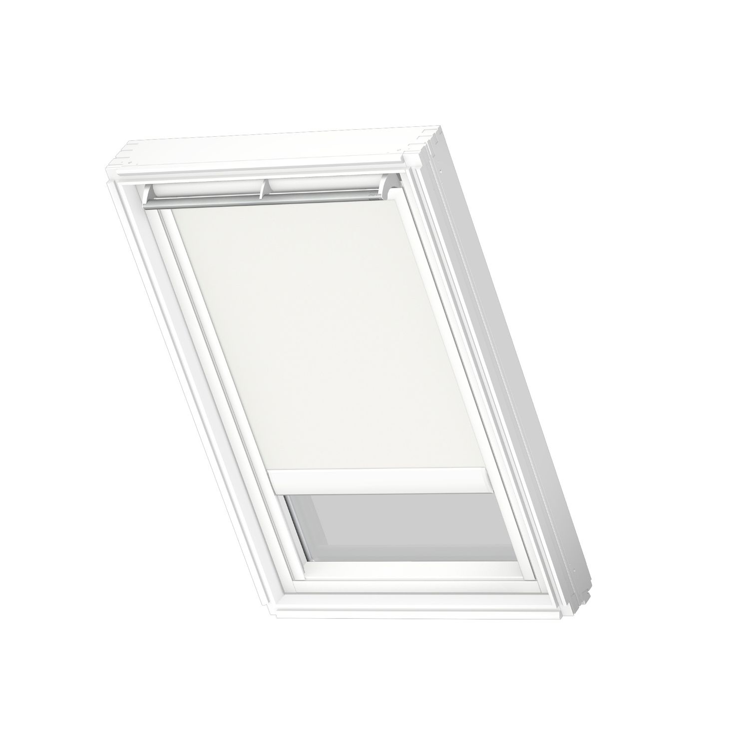VELUX Elektrisch Verduisterend Dakraam Rolgordijn White Line Dml Ck02 1025swl Wit
