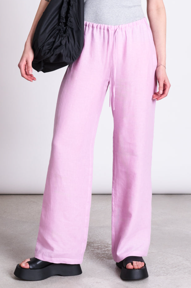 JAN N JUNE JAN 'N JUNE Damen vegan Hose Sjov Drawstring Light Orchid