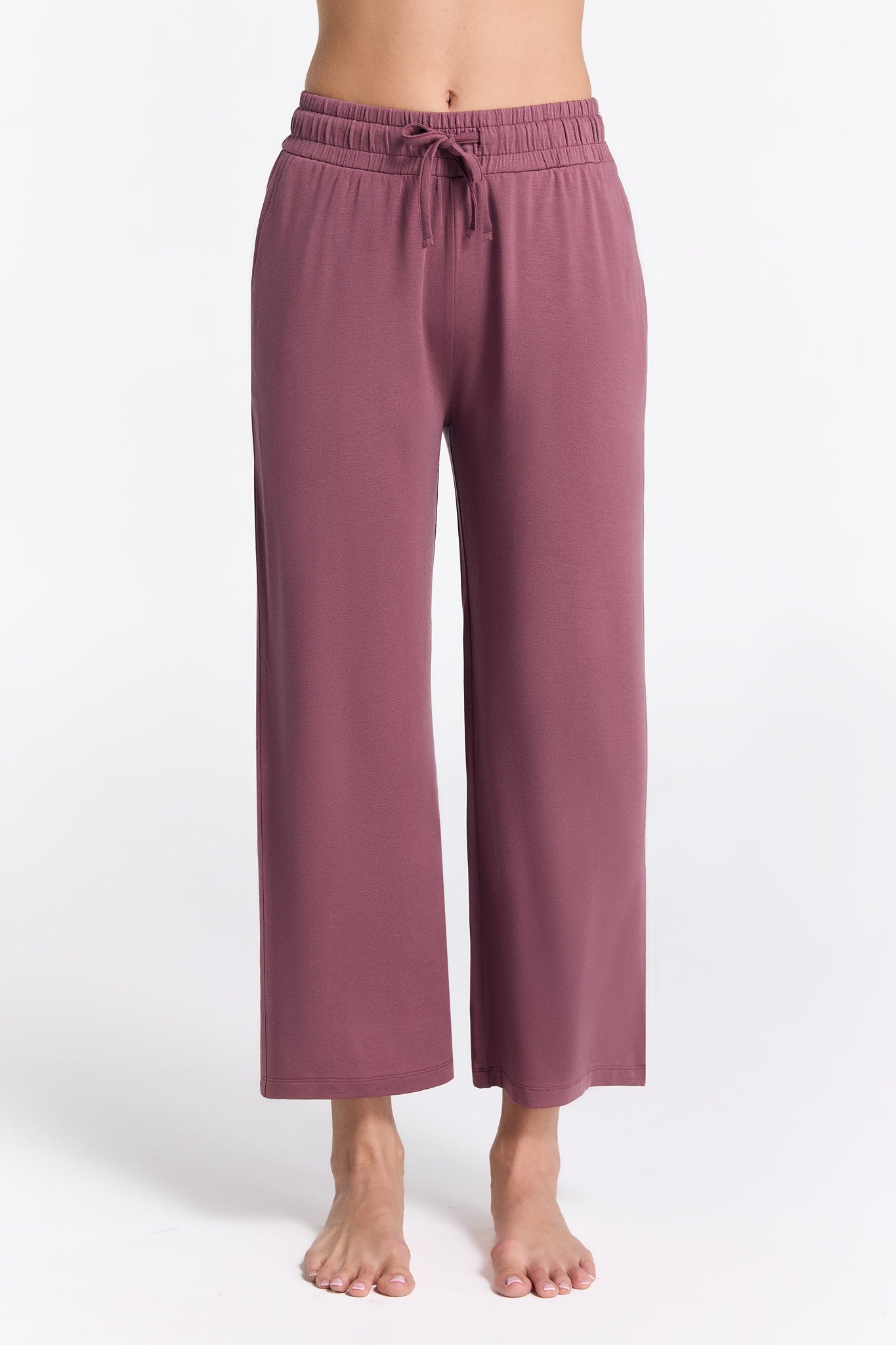 True North Damen vegan Pants Intimate Wide Leg Nocturne Pink