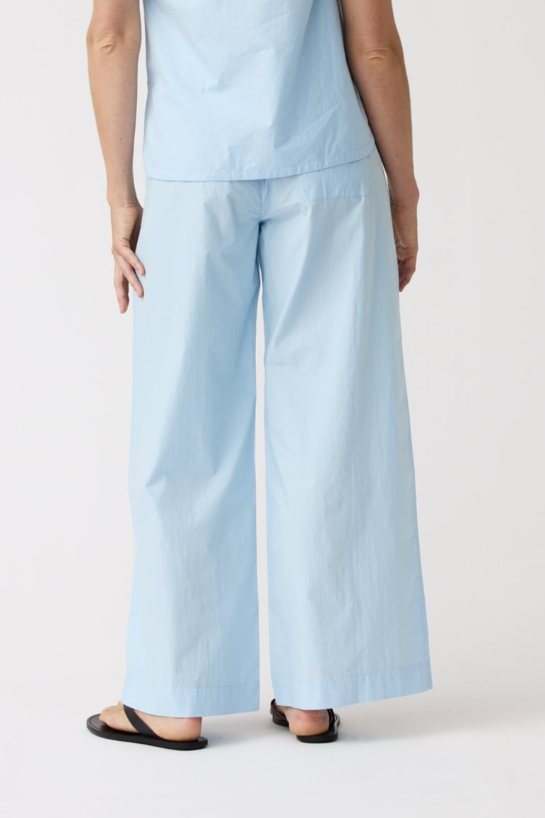 Alchemist Damen vegan Hose Mondblume Traum Blau