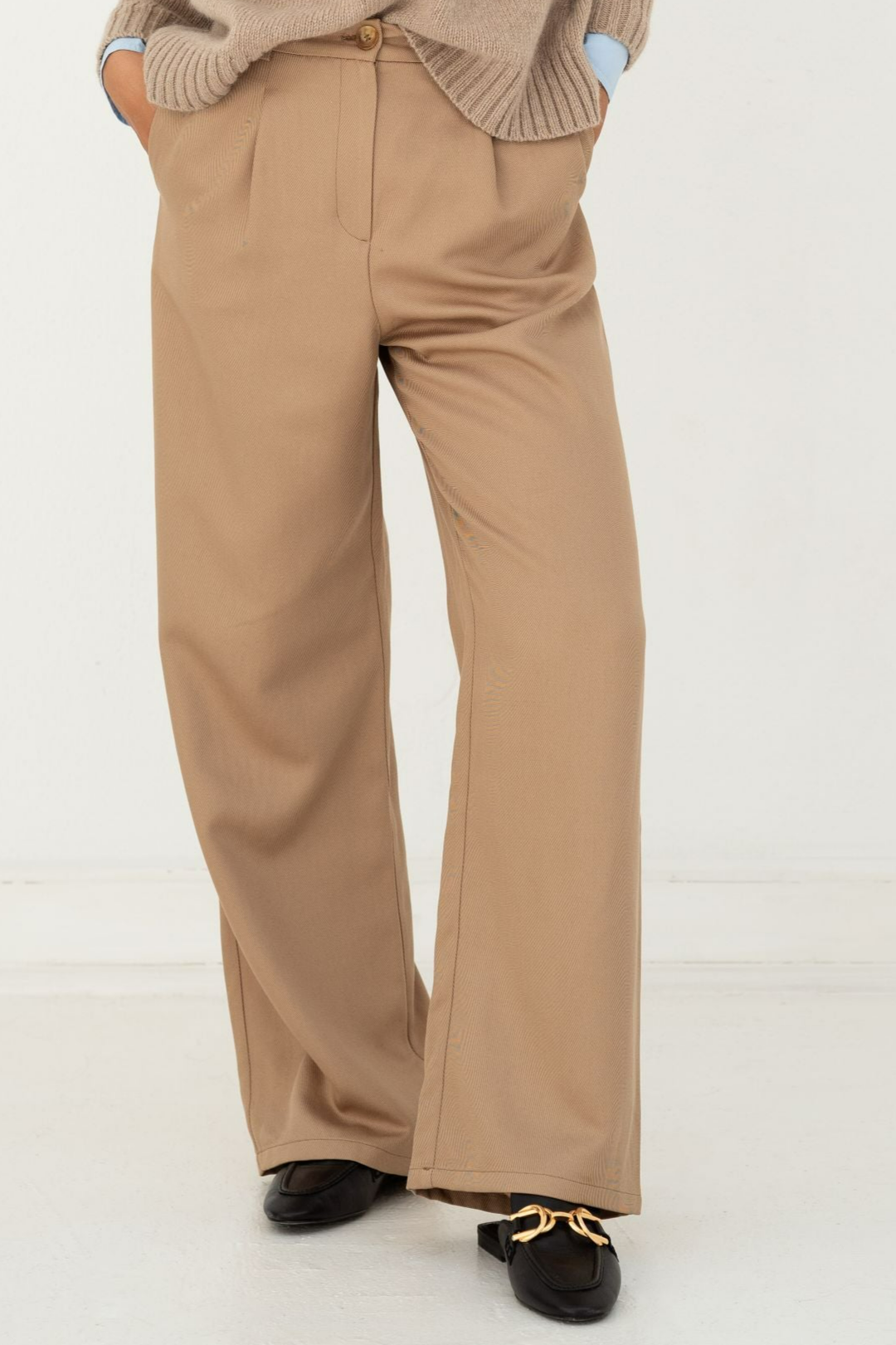 NÃ¤z Damen vegan Hose Mara Camel