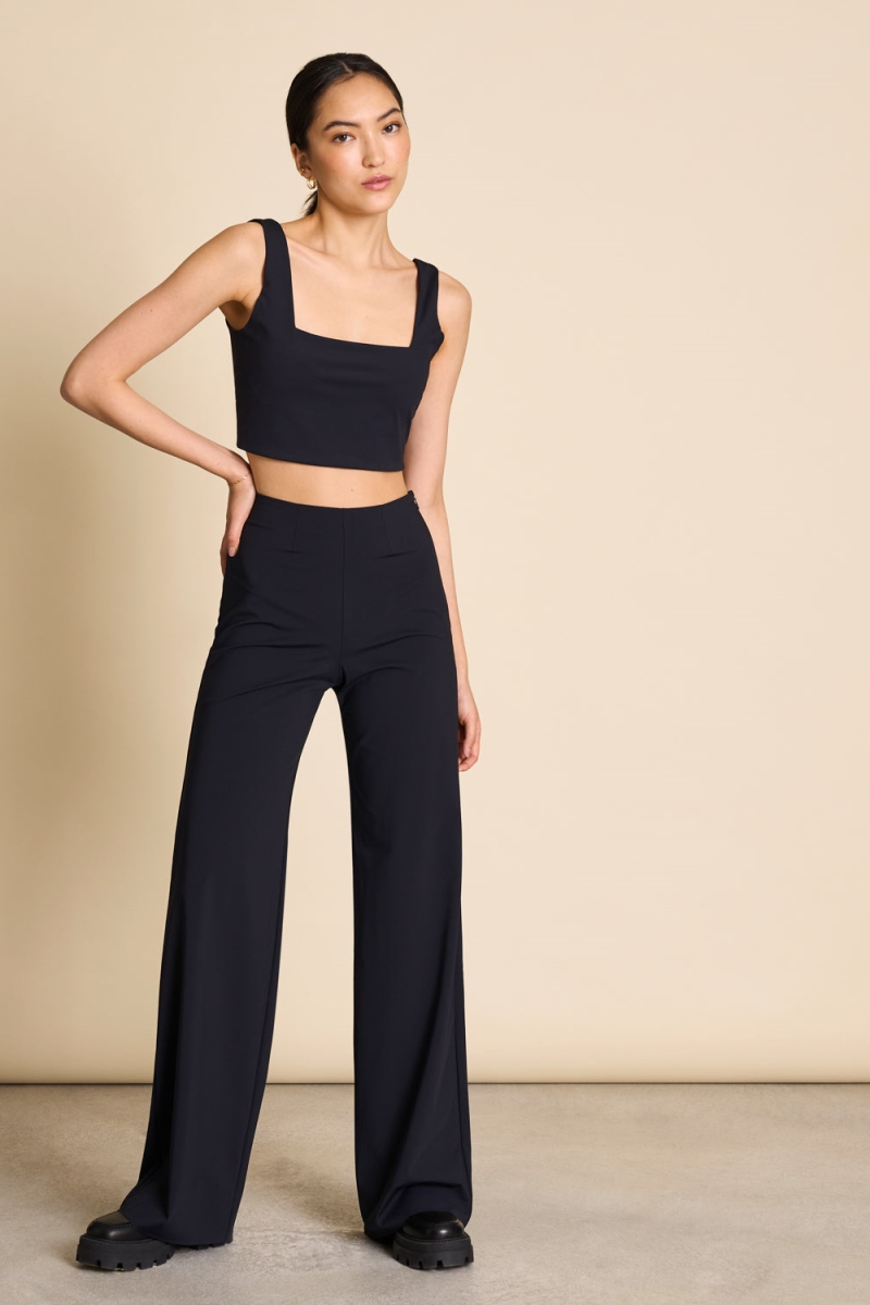 JAN N JUNE JAN 'N JUNE Damen vegan Hose Marlene Schwarz