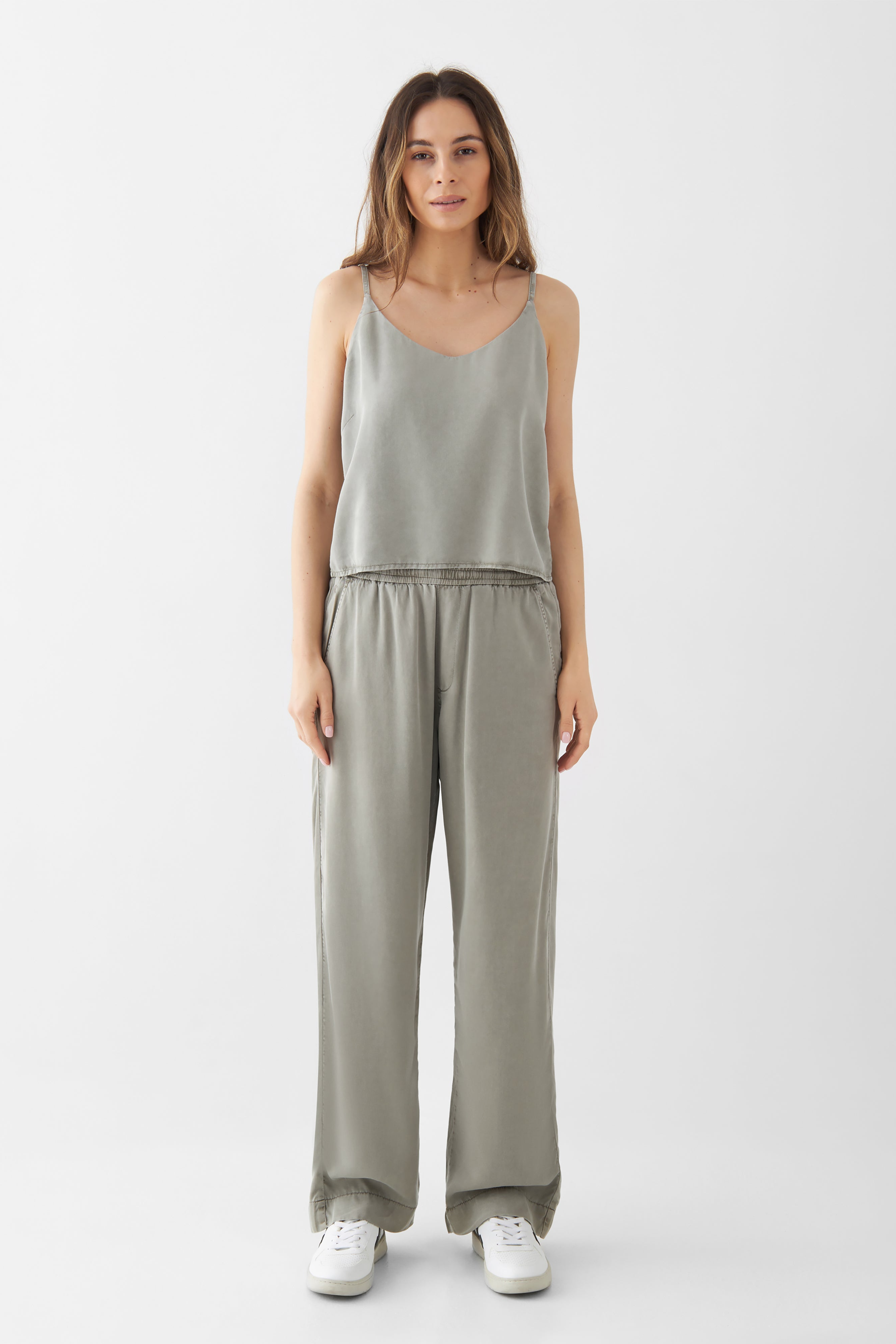 DAWN Damen vegan Hose Ray Rock Olive