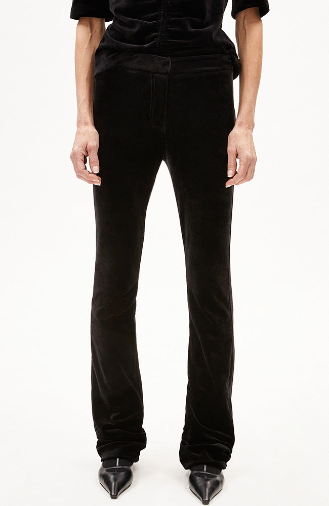 ARMEDANGELS Damen vegan Hose Ronjaal Schwarz
