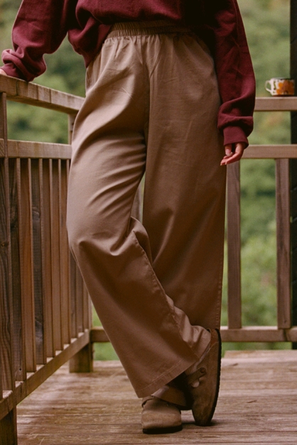 NÃ©nÃ©s Damen vegan Hose Heidi Taupe