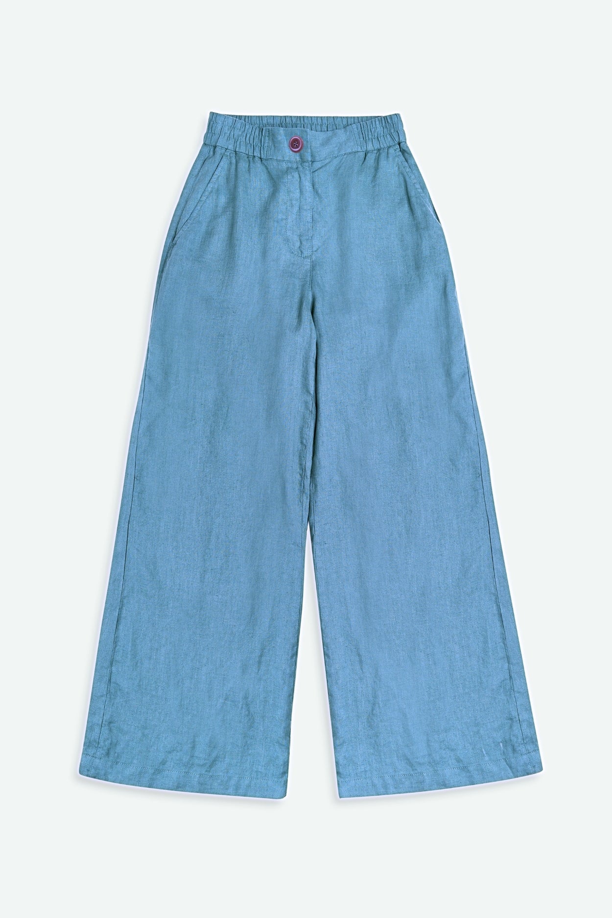 Kings Of Indigo Damen vegan Hose Lilian Alabama Super Hellblau