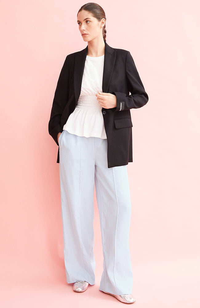 ARMEDANGELS Damen vegan Hose Jonvaali Morning Himmelblau