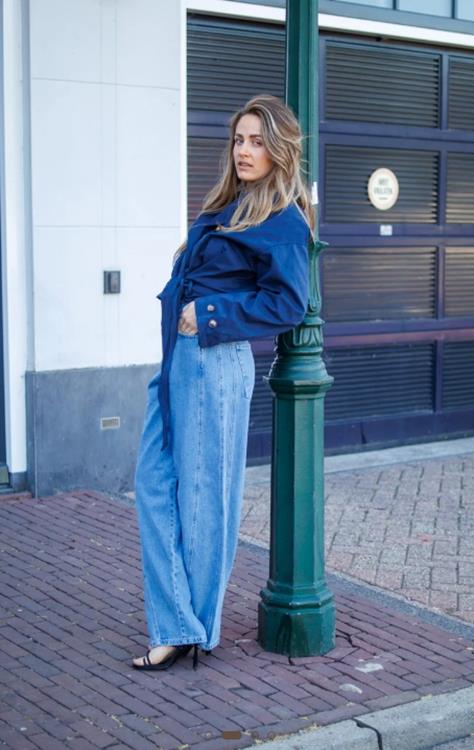 Neo Noir Haza D Pants Stonewash