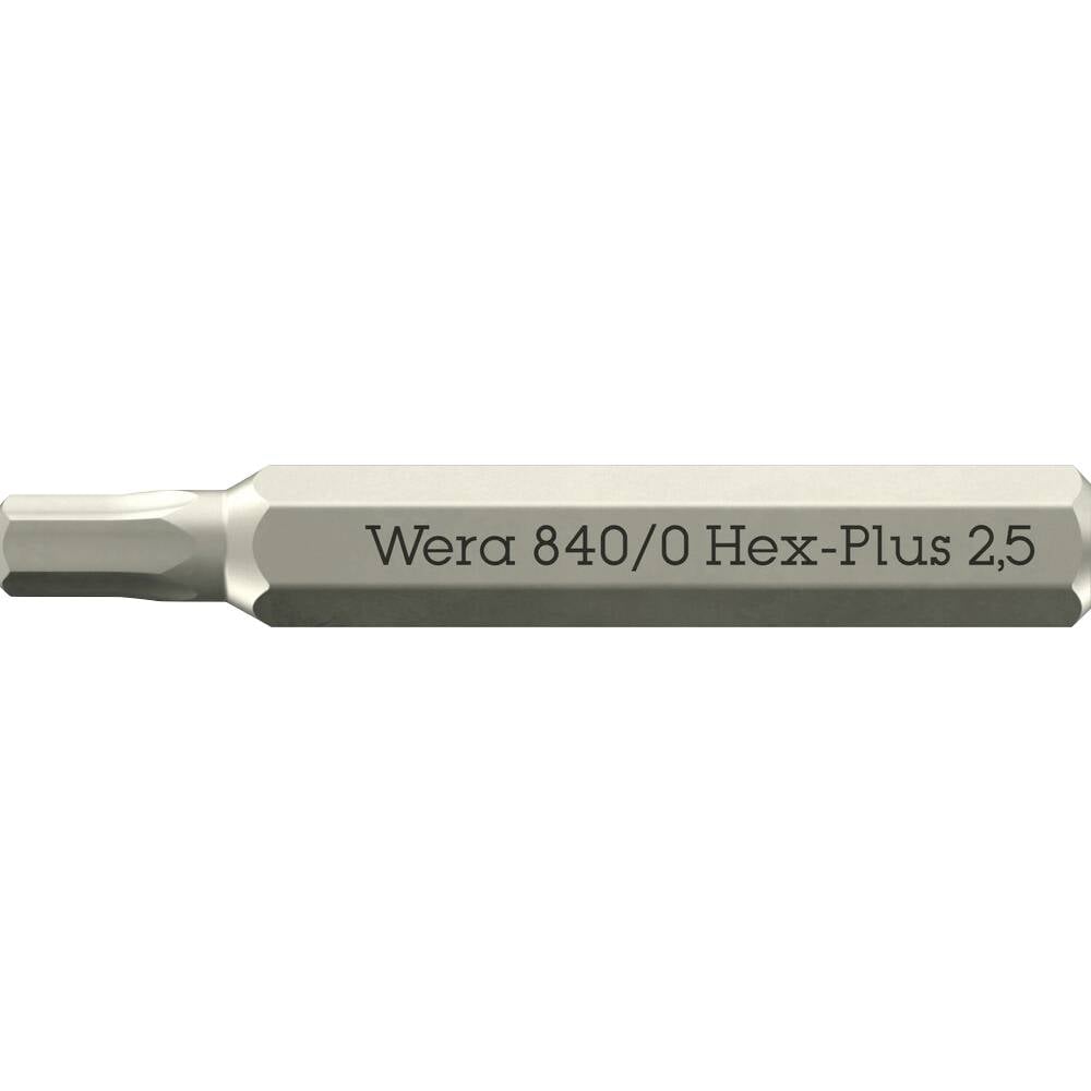 Wera 840 Micro Inbus-bit 2.5 mm 1 stuk(s)