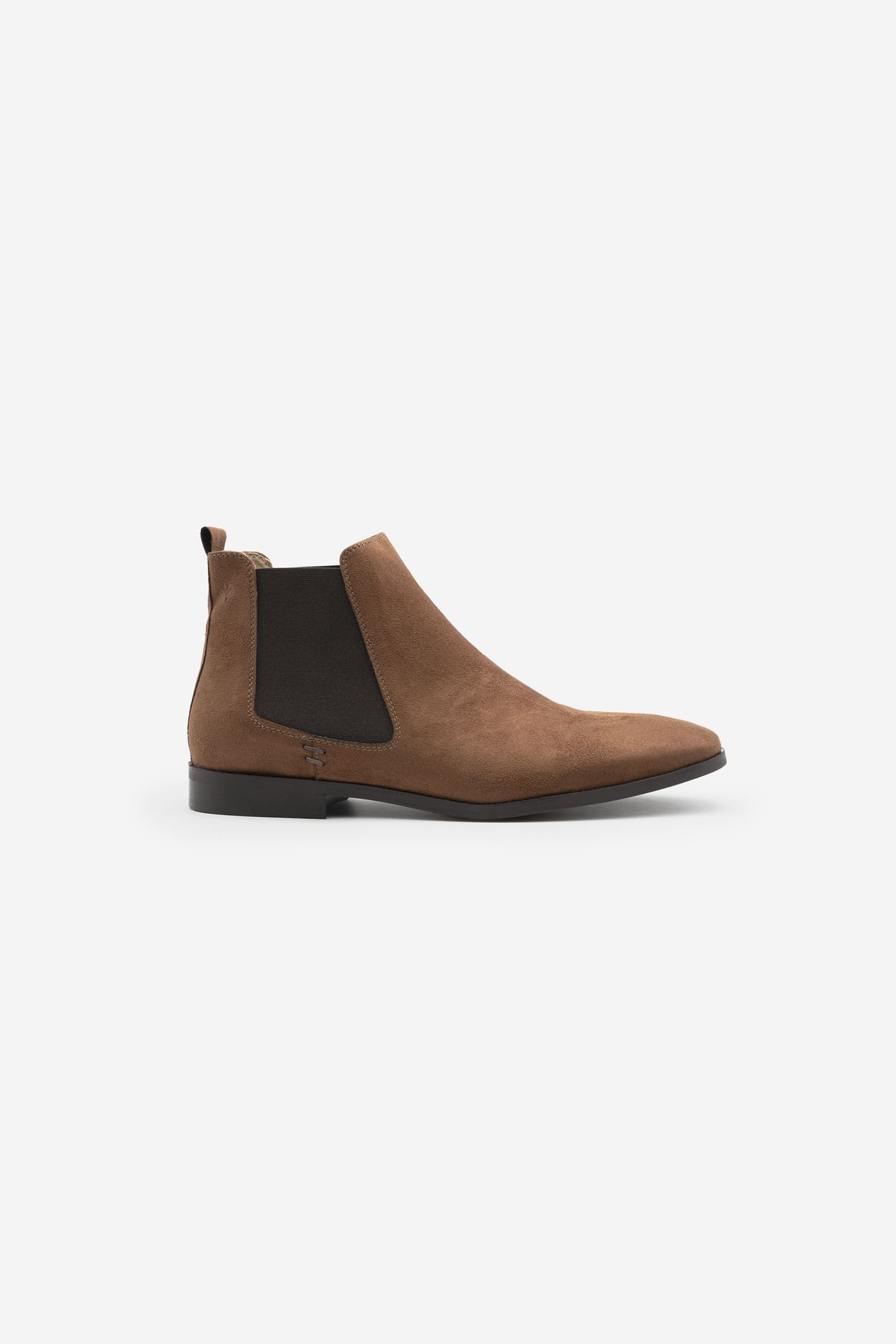 COG Herren vegan Stiefel Herren Chelsea Alan Vegan Nubuck Braun
