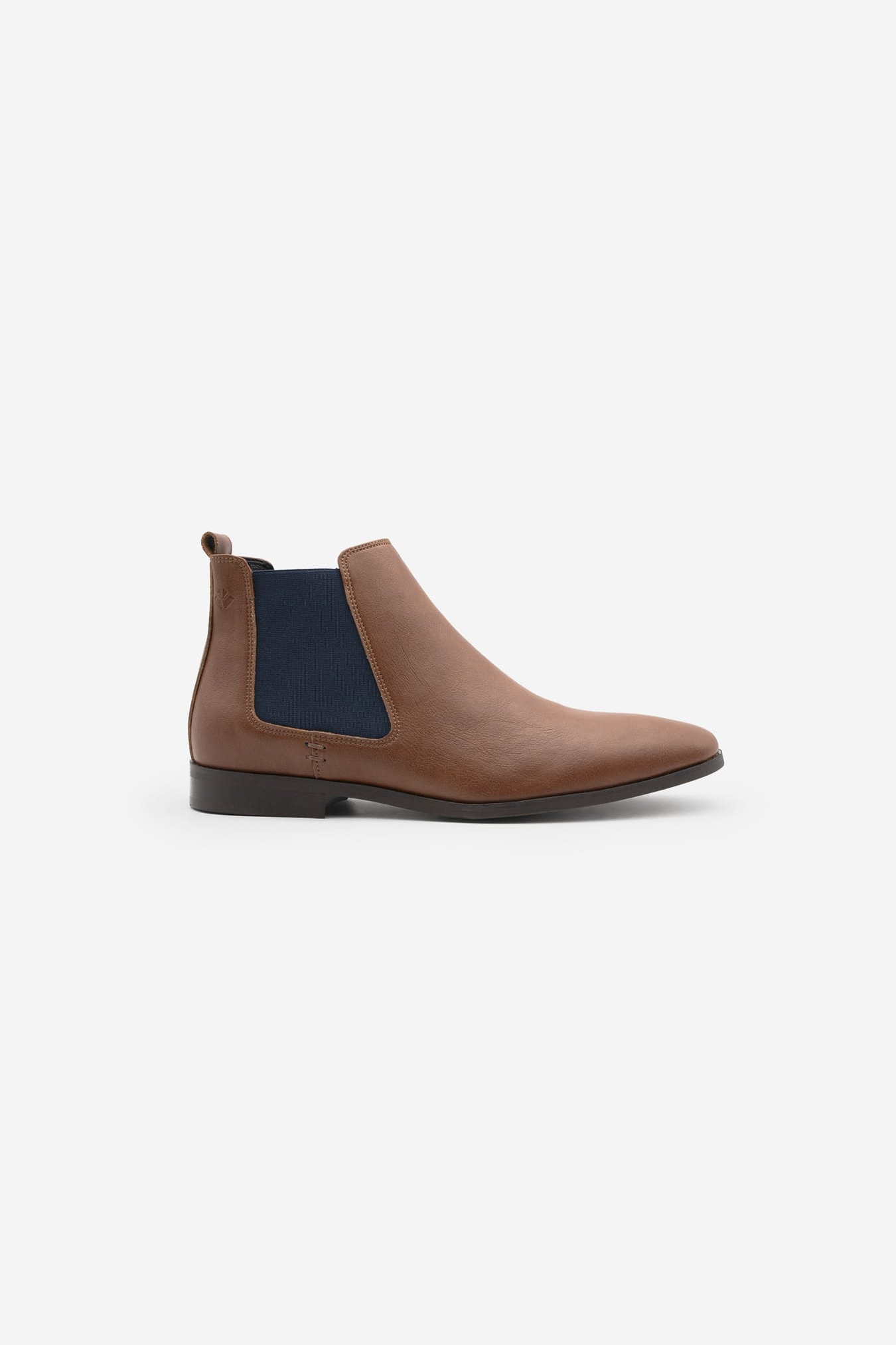 COG Herren vegan Stiefel Herren Chelsea Alan Brown