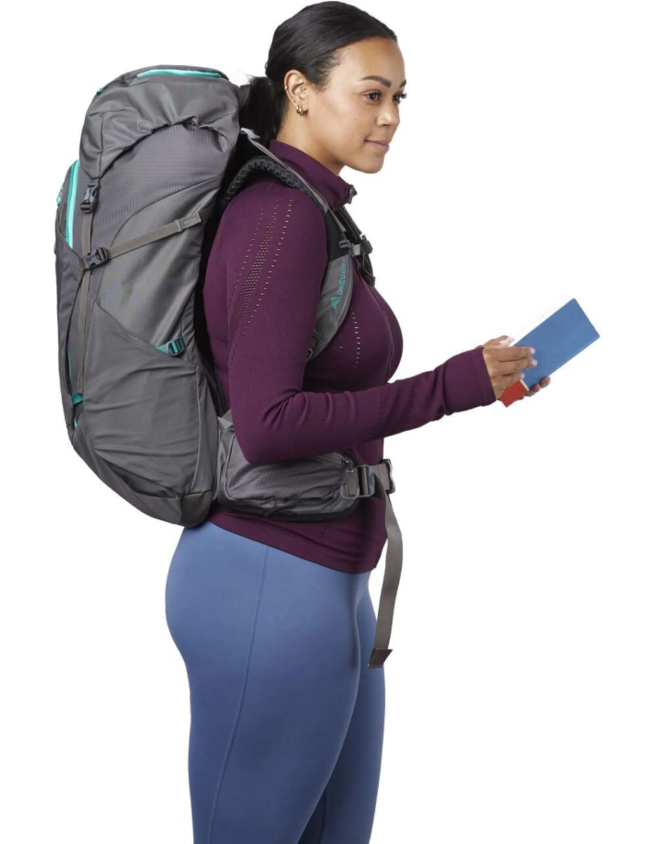 Gregory Jade 38 RC Rugzak Dames (Maat - SM/MD, Kleur - Mist Grey)