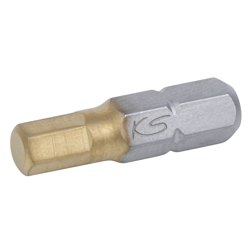 KS Tools 911.3674 Inbus-bit Gereedschapsstaal Titanium gecoat C 6.3 1 stuk(s)