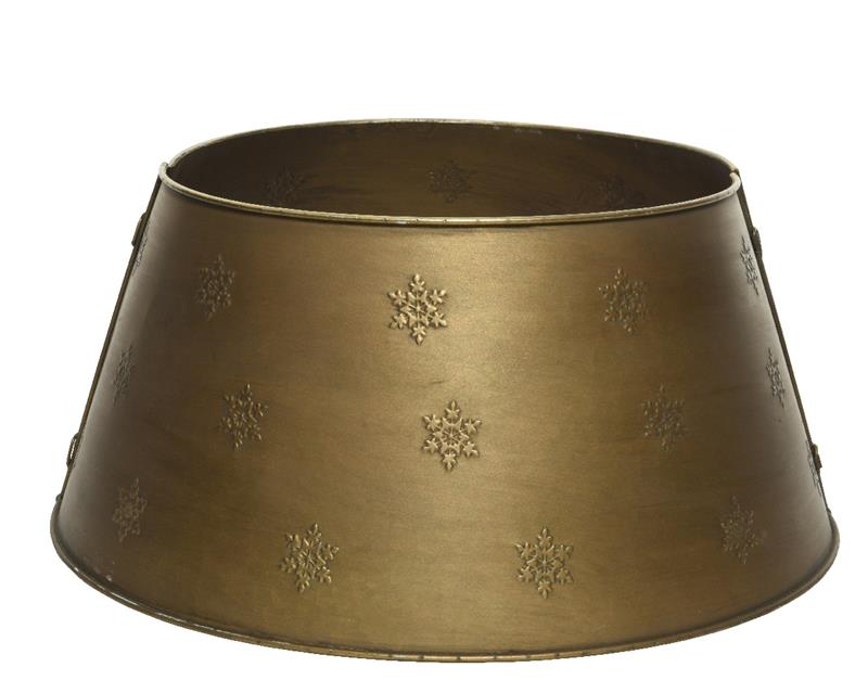 Decoris everlands kunstkerstboomring ijzer dia70cm antiek goud
