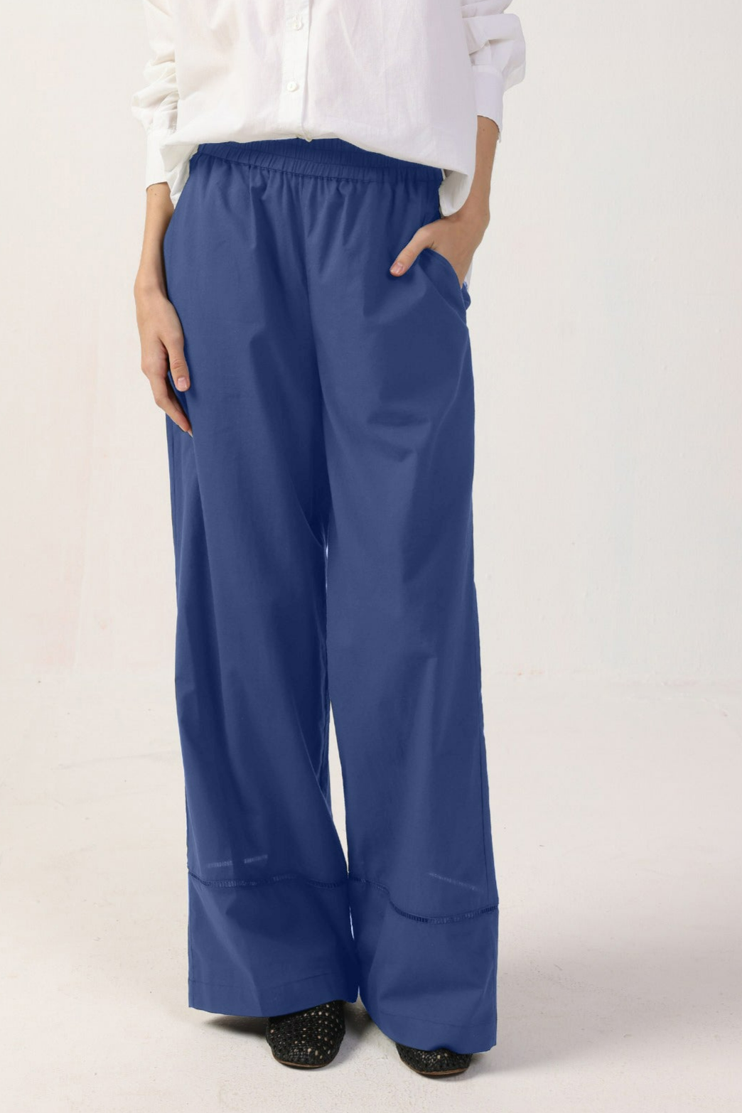 Neu Nomads US Damen vegan Hose Dina Bluejay