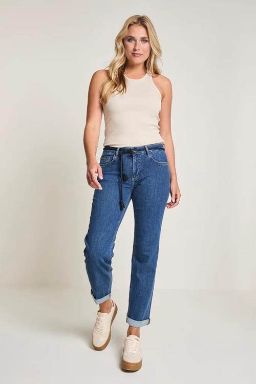 Steegenga PARA MI Jeans Bobby Loose | Medium blue