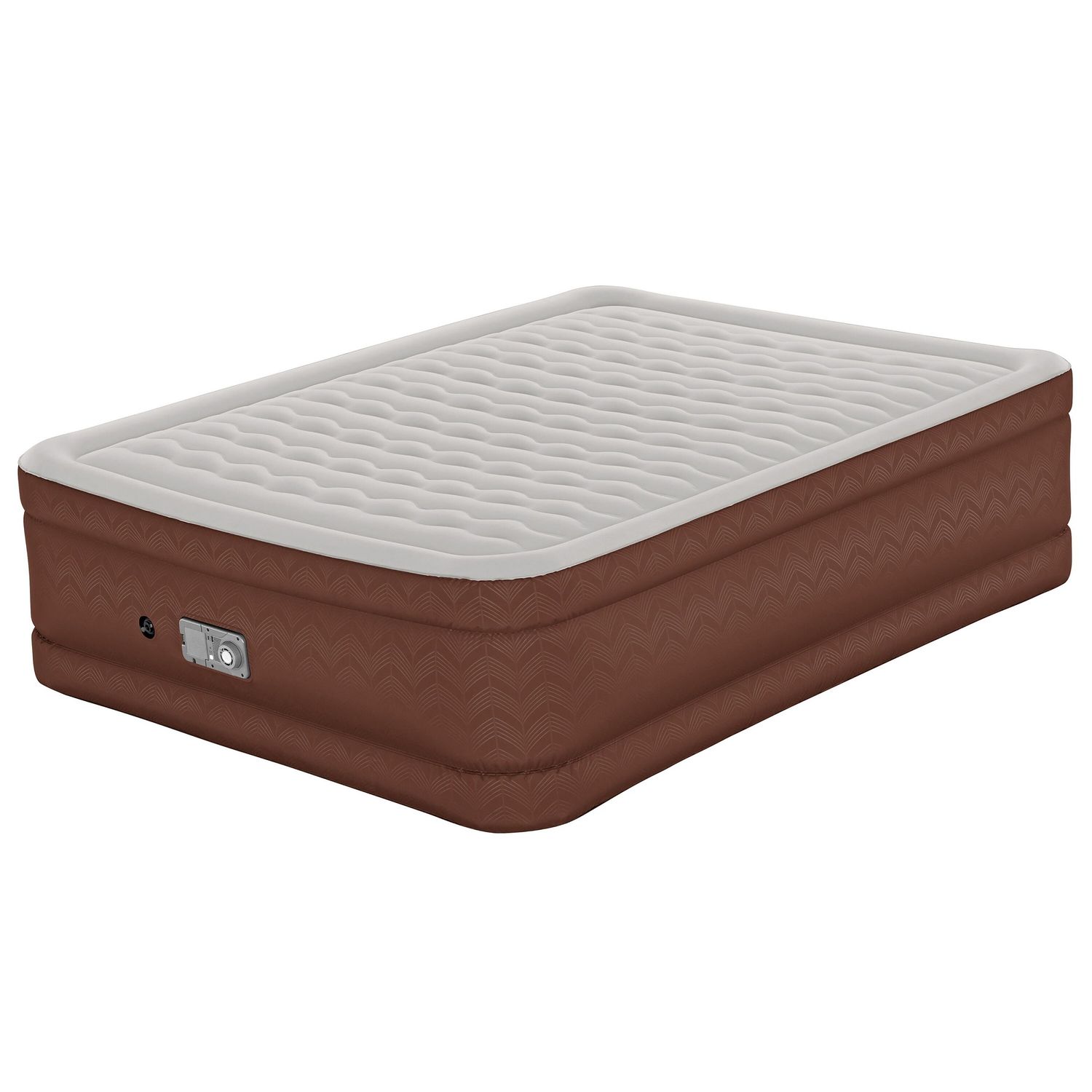 Bestway Luchtbed Alwayzaire Fortech - Bruin/grijs - Pvc - 2 Personen - 203x152x51 Cm