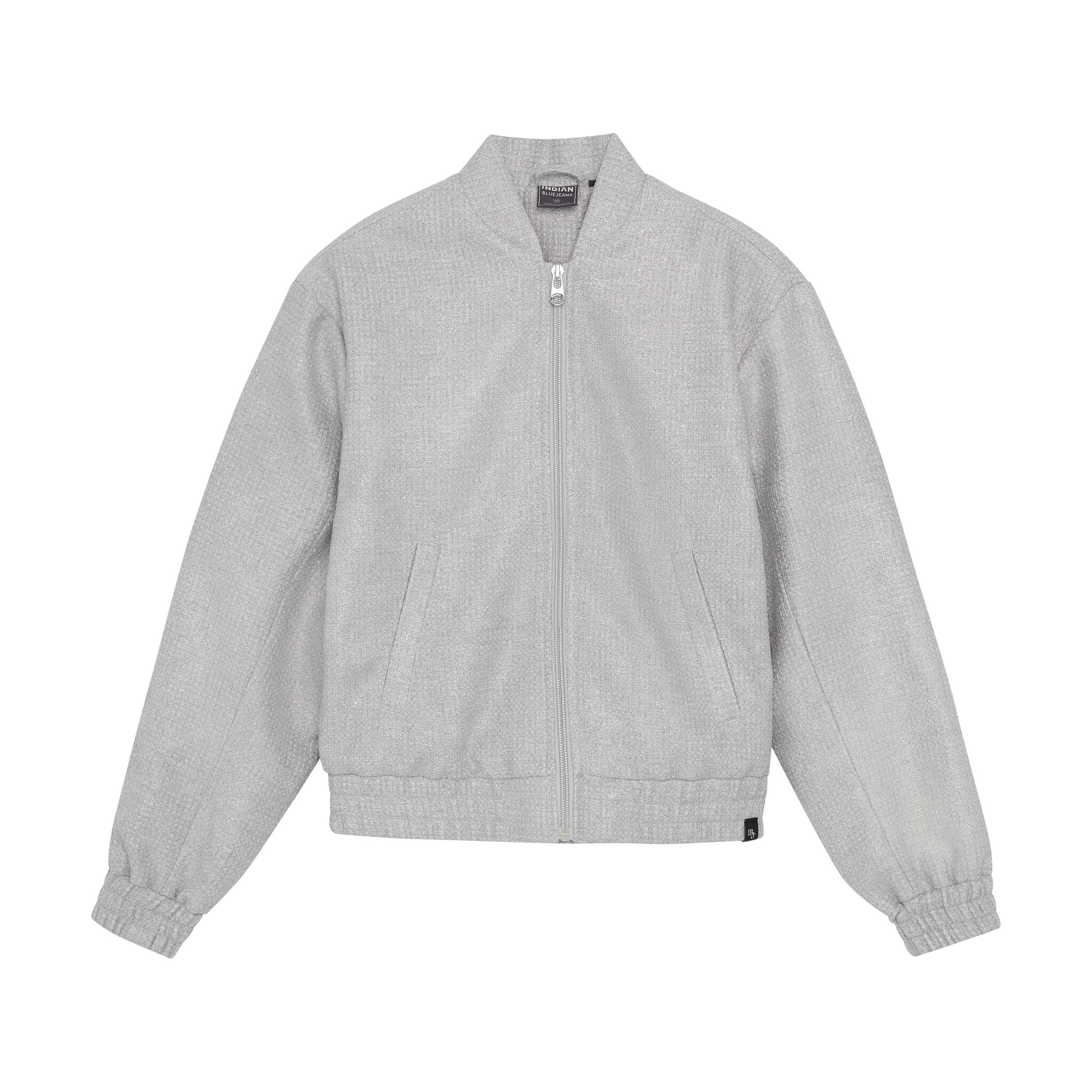 Indian Blue Jeans Winter bomberjack meisjes - grijs - Tweed