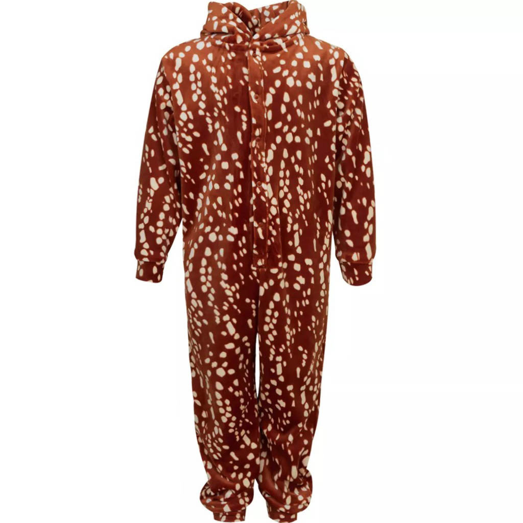 Someone-collectie Onesie pyjama Dutje (cognac)