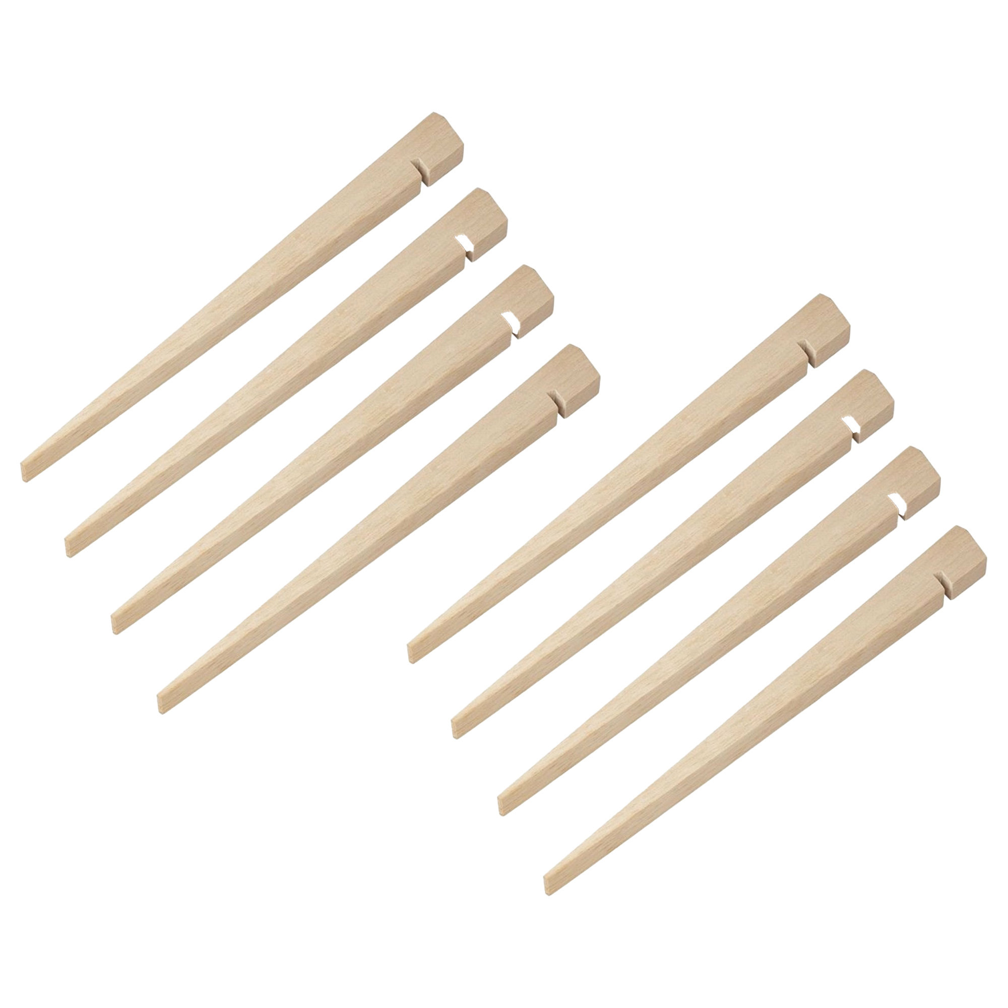 ProPlus Tentharing - 8x - hout - cm - tentpennen/zandharing -