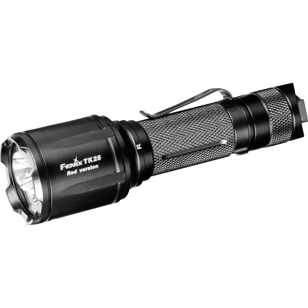 Fenix Light TK25Red Zaklamp werkt op Li-ion oplaadbare batterij of batterijgevoed LED 1000 lm 156.5 g