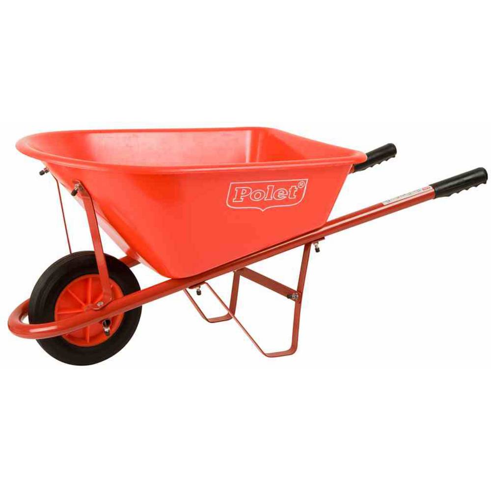 Polet 1087 Kinderkruiwagen Rood Kunststof
