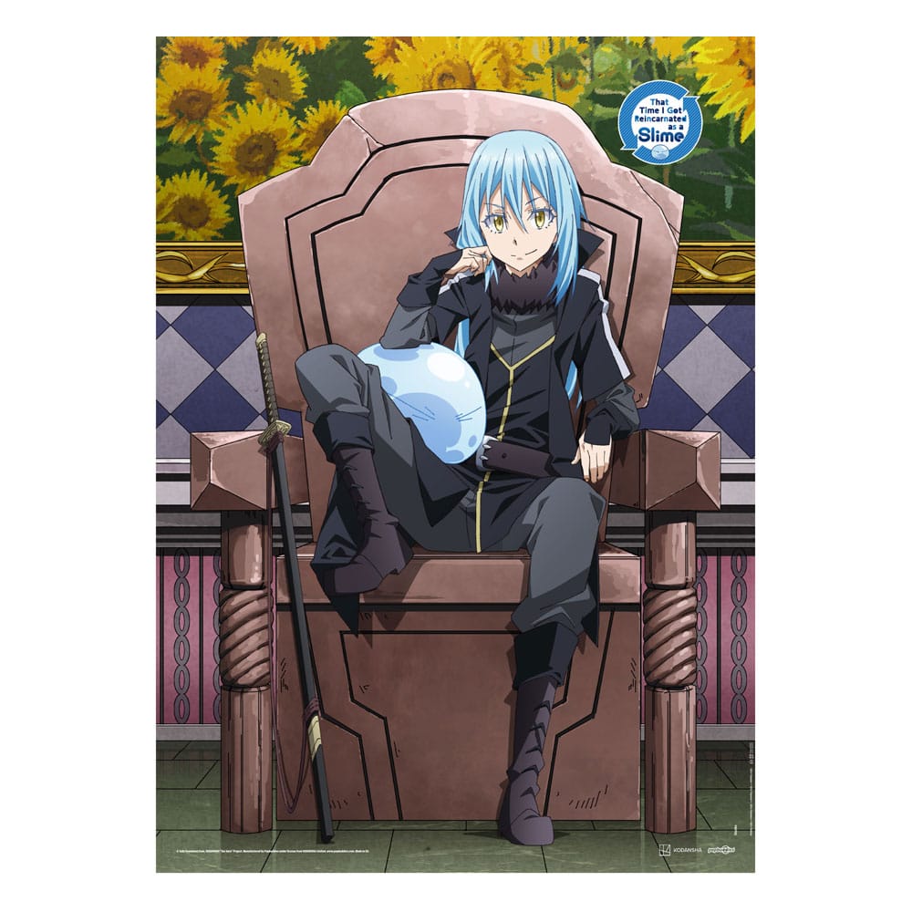 POPbuddies That Time I Got Reincarnated as a Slime Fabric Poster Demon Lord Rimuru 84 x 118 cm
