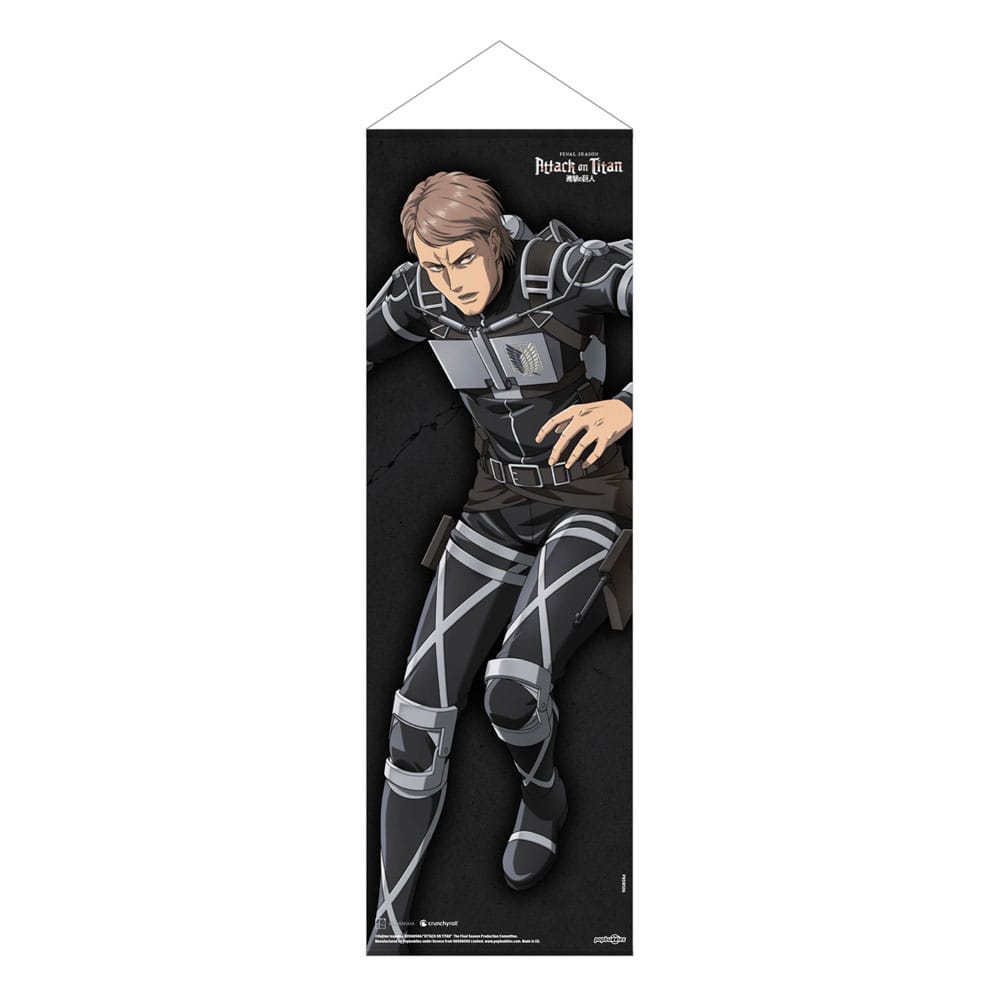 POPbuddies Attack on Titan: The Final Season Slim Wallscroll Jean Kirschtein 30 x 90 cm