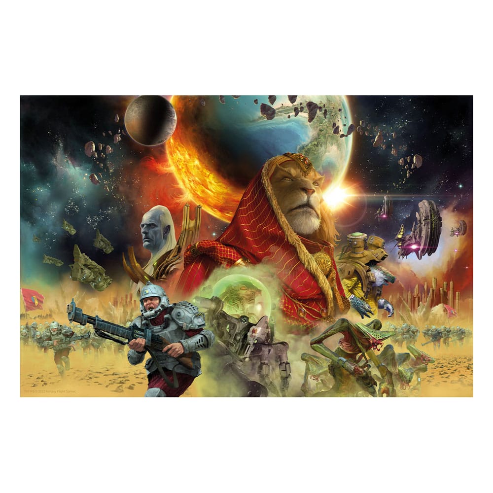 FaNaTtik Twilight Imperium Art Print Factions Limited Edition 42 x 30 cm
