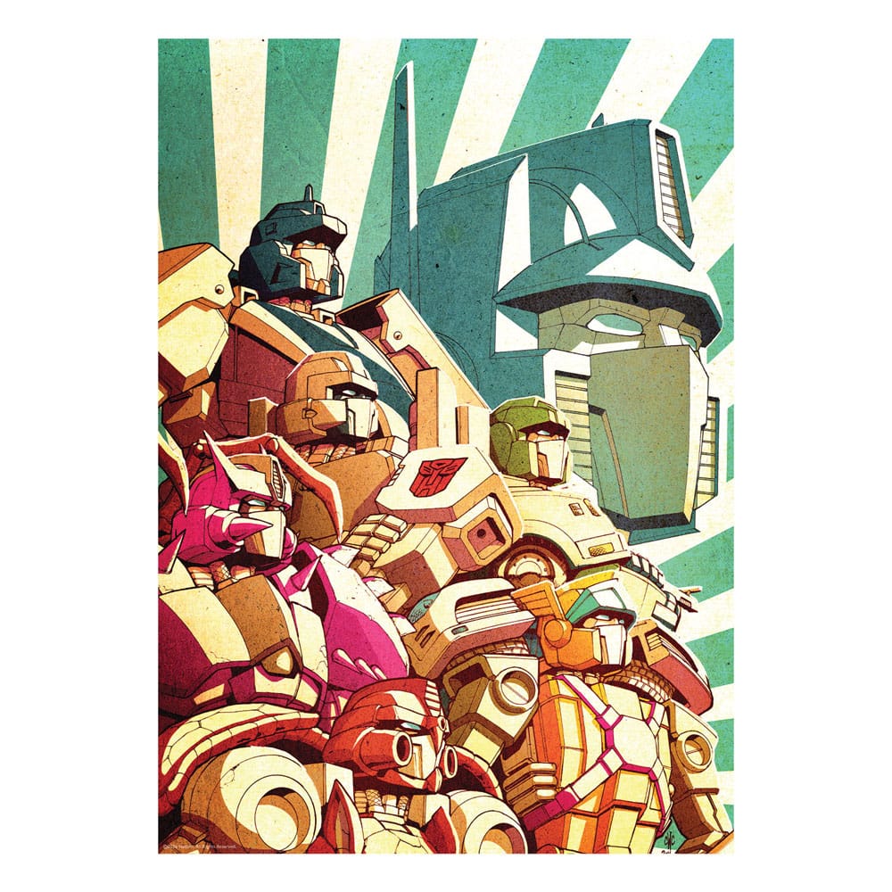 FaNaTtik Transformers Art Print Optimus Prime Limited Edition 42 x 30 cm