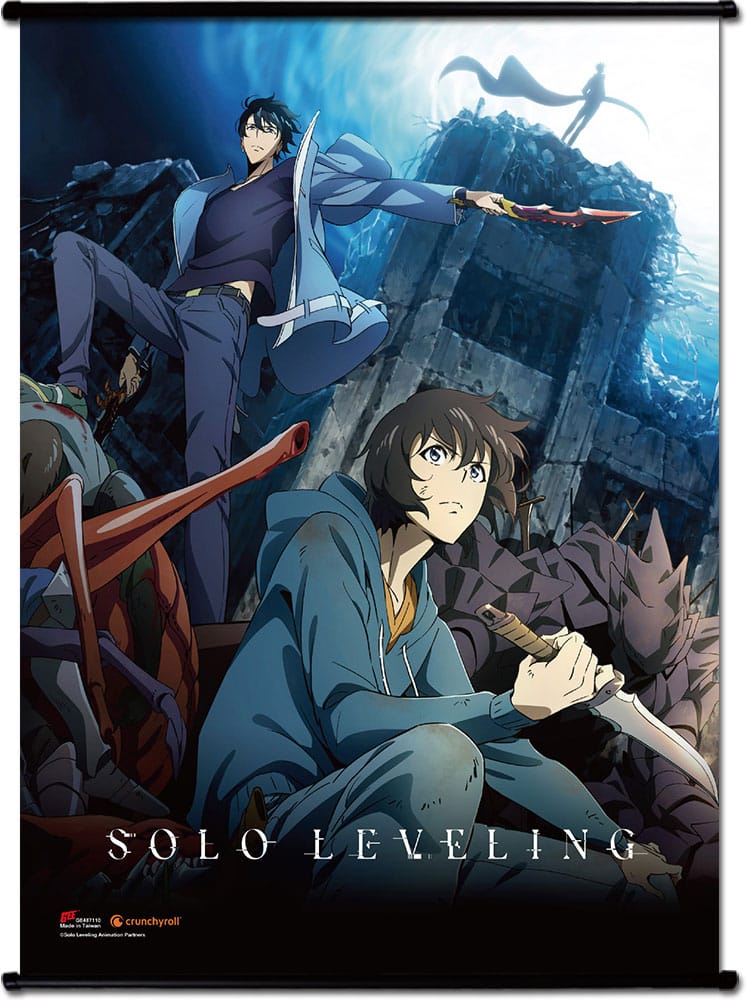 GEE Solo Leveling Wall Scroll Sung Jinwoo Key Art 44 x 33 cm
