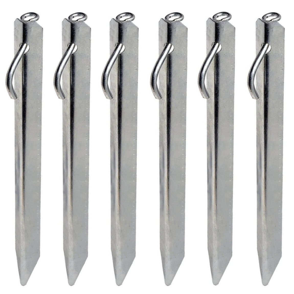 Umefa Stormbandharing strong - 6x - extra sterke grondpen/haring - cm - tentharing -