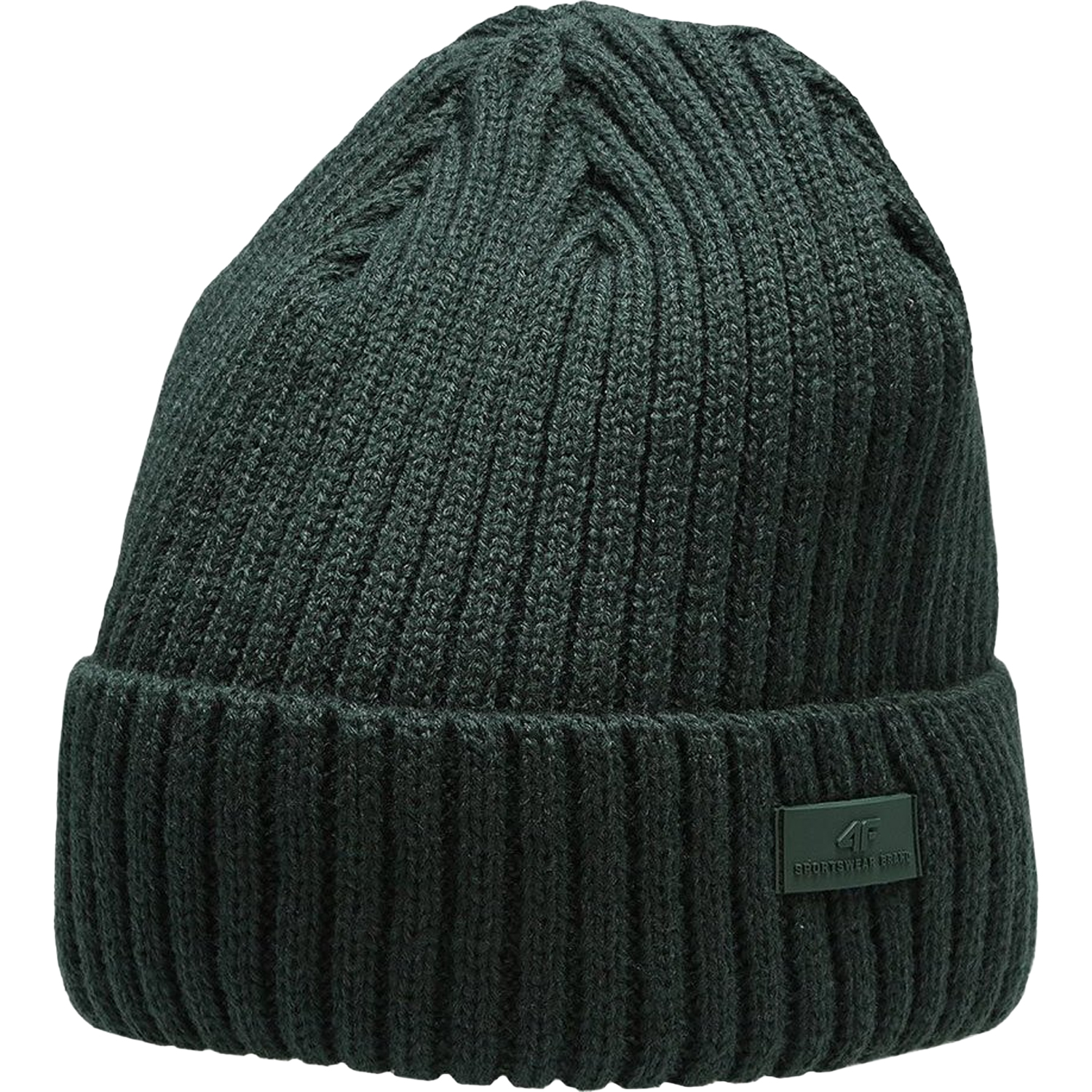 4F Heren h4z22 logo turned up cuff beanie