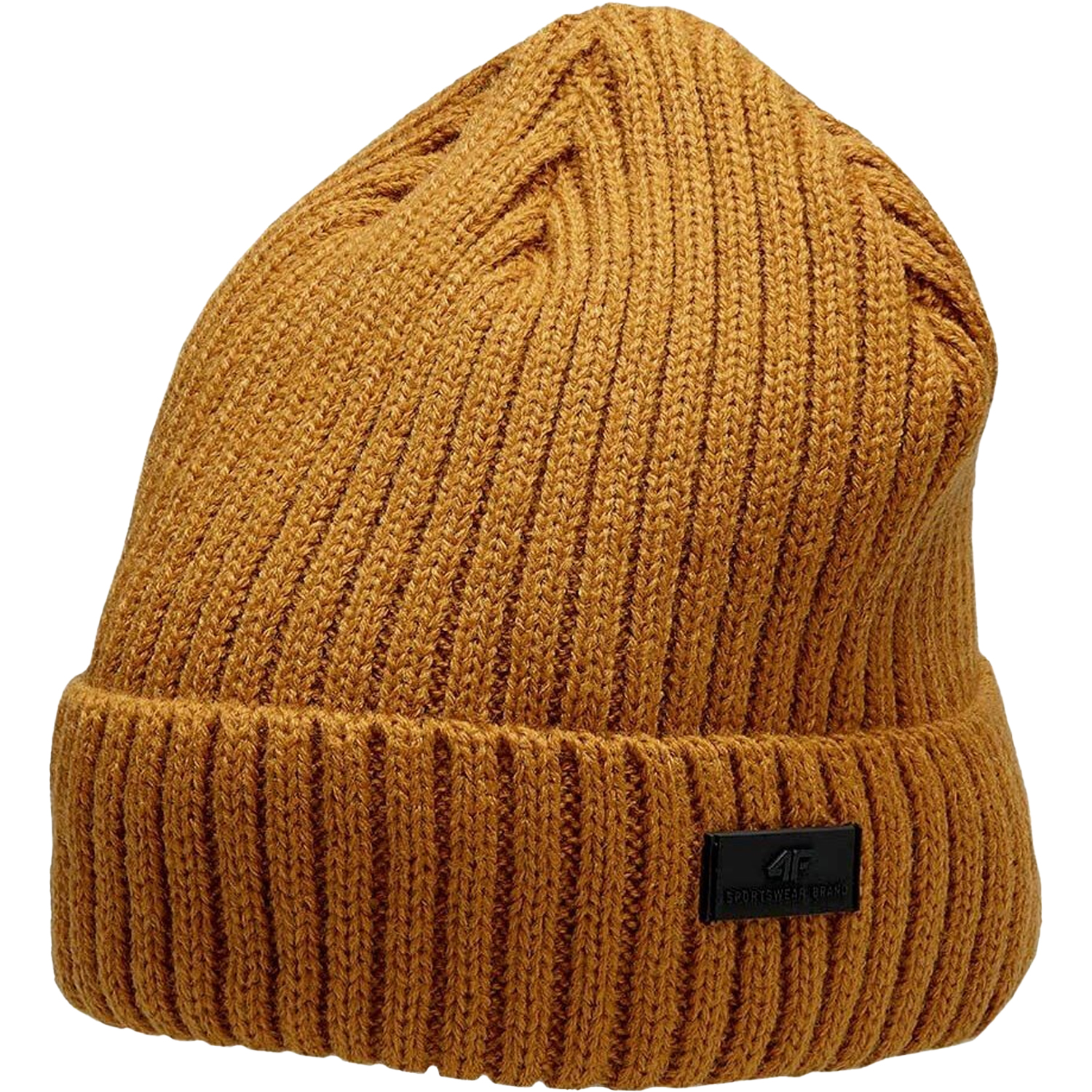 4F Heren h4z22 logo turned up cuff beanie