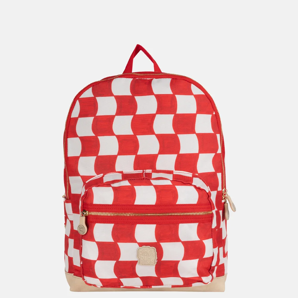 Pick and Pack Pick & Pack Check it out kinderrugzak L red