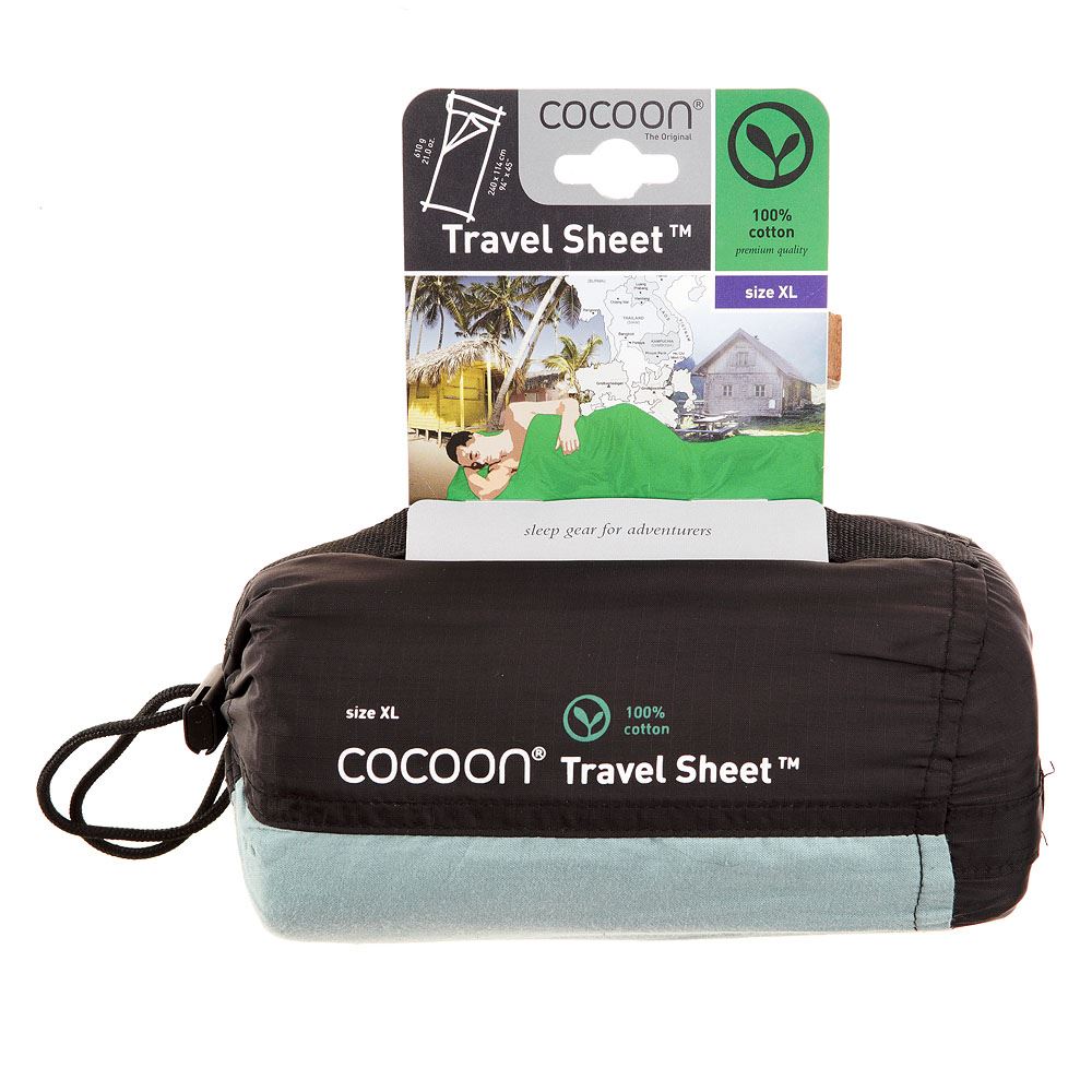 Cocoon Travel Sheet XL Cotton Lakenzak