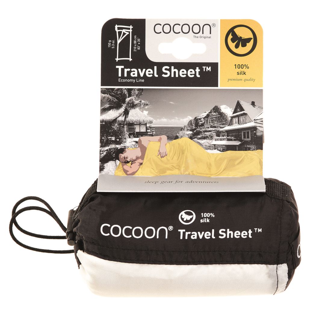 Cocoon Travel Sheet Silk Economy Line Lakenzak