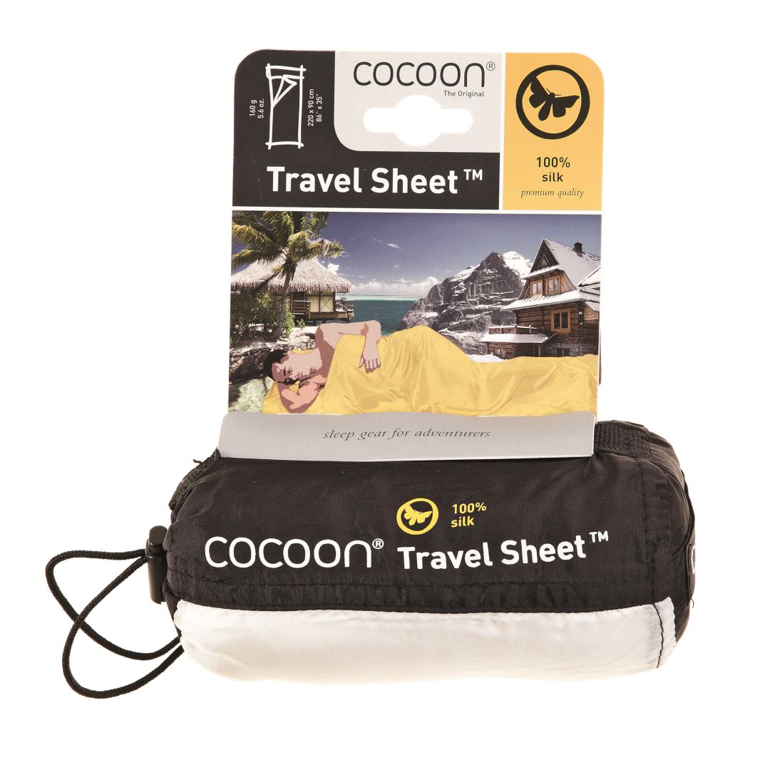 Cocoon Travel Sheet 100% Silk Lakenzak