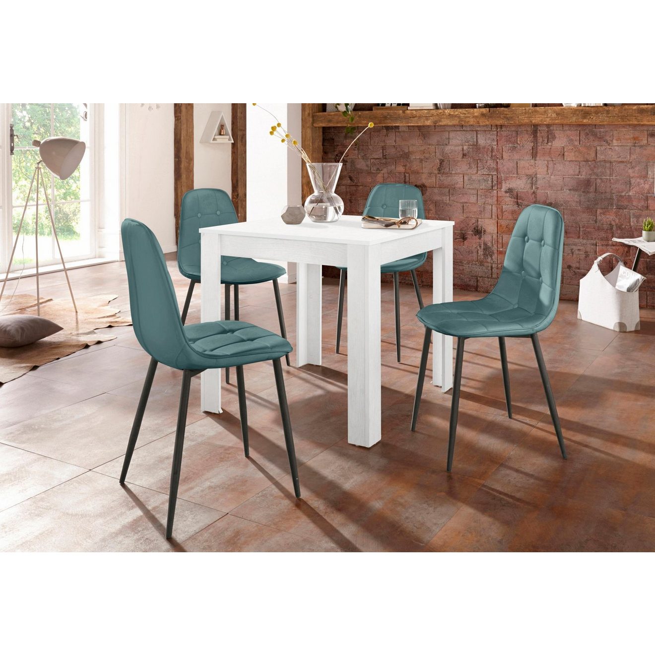 INOSIGN Eethoek met eettafel 80 cm breed (set, 5-delig)